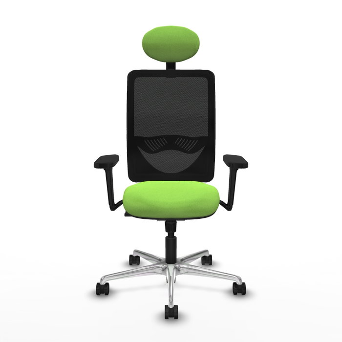 PIQUERAS Y CRESPO Silla de oficina Zulema con mecanismo Sincro, Pistacho y Negro PIQUERAS Y CRESPO Silla de oficina Zulema con mecanismo Sincro, Pistacho y Negro