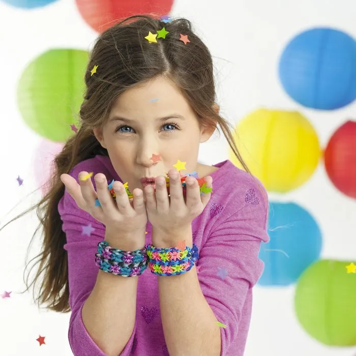 Rainbow Loom RAI3701405831189 - Kit Creativo DIY de 11.000 Pulseras Elásticas y Accesorios, Tesoro