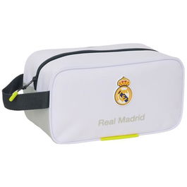Zapatillero de Viaje Real Madrid C.F. Blanco 29 x 15 x 14 cm