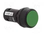 ABB Interruptor de presión CP1 verde 22mm NA