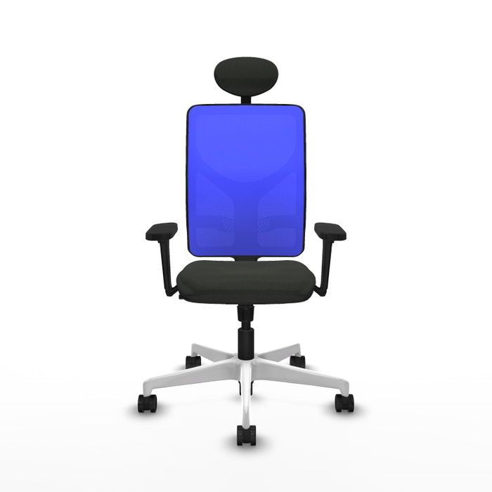 PIQUERAS Y CRESPO Silla de oficina Motilla con Mecanismo Sincro, Azul y Negro PIQUERAS Y CRESPO Silla de oficina Motilla con Mecanismo Sincro, Azul y Negro