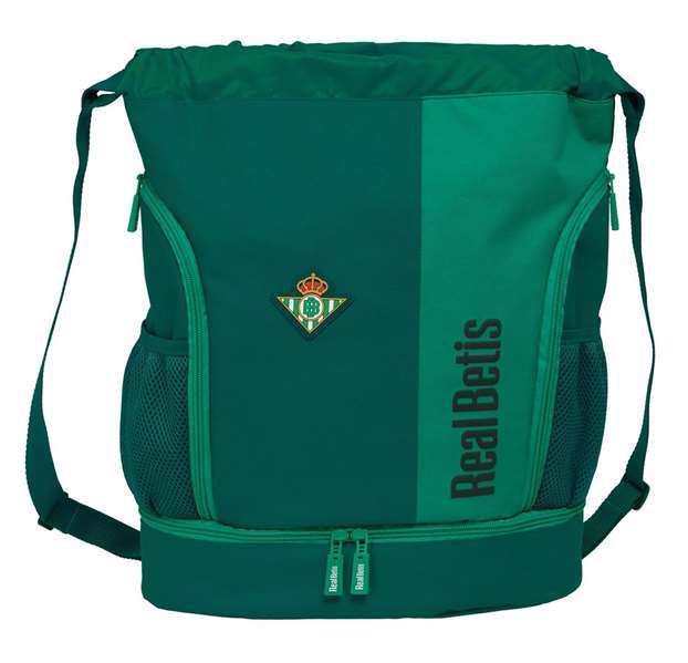 Safta Saco Mochila Real Betis Balompié Resistente al Agua 35x40x1 cm