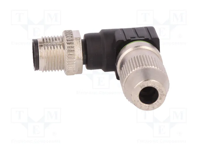 HARTING Conector M12 HARAX Macho de 4 Pines Angular