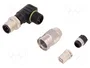 HARTING Conector M12 HARAX Macho de 4 Pines Angular
