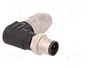 HARTING Conector M12 HARAX Macho de 4 Pines Angular