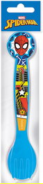 Juego de Cubiertos Spider-Man CZ11402 Multicolor Plástico 2 Piezas