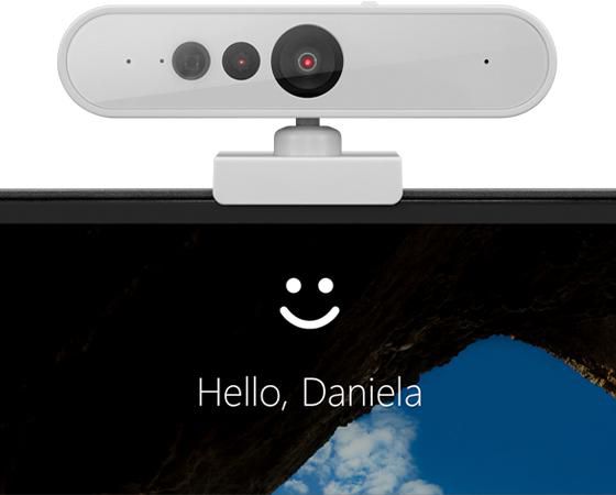 Lenovo Webcam FHD 510 con Doble Micrófono y Reconocimiento Facial para Windows Hello Lenovo Webcam FHD 510 con Doble Micrófono y Reconocimiento Facial para Windows Hello