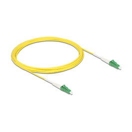 Delock 83232 Cable de Fibra Óptica LC-APC a LC-APC Simplex OS2 5 m, 9/125 µm, 0.15 dB