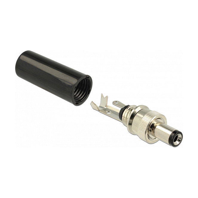 DeLOCK 89913 Conector DC 5,5 x 2,1 mm para soldar DeLOCK 89913 Conector DC 5,5 x 2,1 mm para soldar