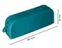 Antartik Estuche Portatodo Prisma Silicona Soft Turquesa