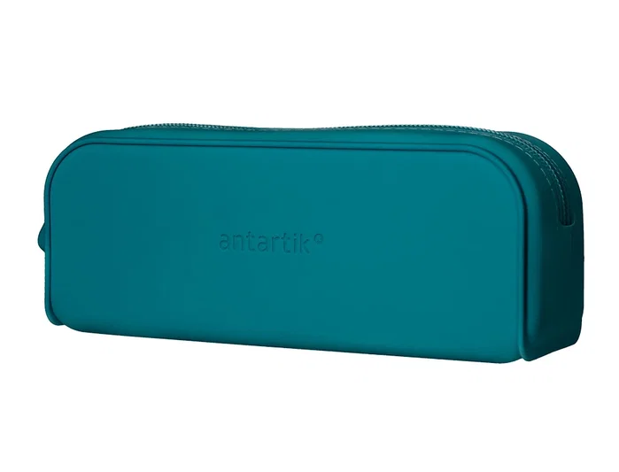 Antartik Estuche Portatodo Prisma Silicona Soft Turquesa