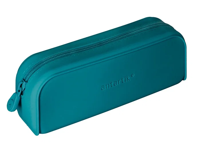 Antartik Estuche Portatodo Prisma Silicona Soft Turquesa