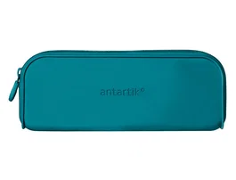 Antartik Estuche Portatodo Prisma Silicona Soft Turquesa