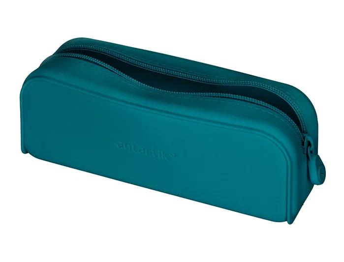 Antartik Estuche Portatodo Prisma Silicona Soft Turquesa