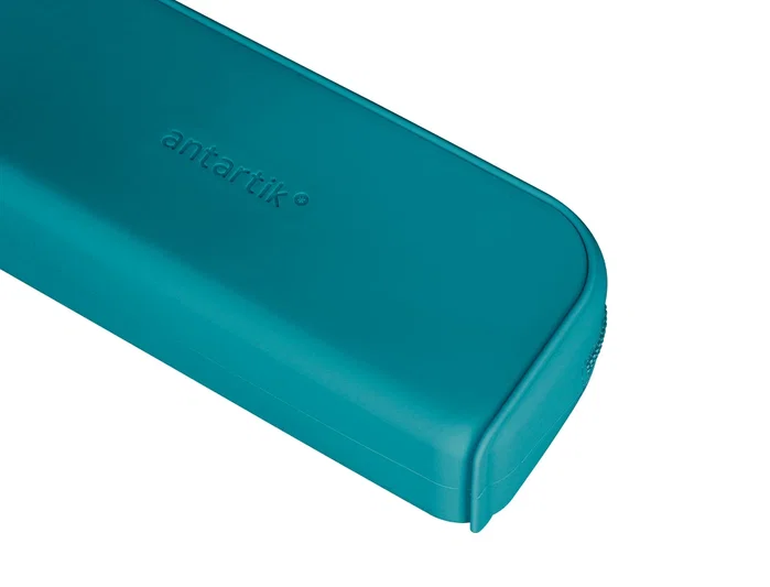 Antartik Estuche Portatodo Prisma Silicona Soft Turquesa