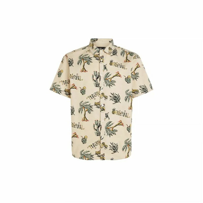 Camisa O'Neill Mix Match Beach Camisa O'Neill Mix Match Beach