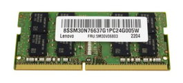 Lenovo SODIMM Módulo de Memoria RAM 16GB DDR4 3200MHz Non-ECC Unbuffered para Portátil