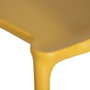 Silla Apilable Amarillo Polipropileno 47 X 41 X 83,50 cm (Set de 4)