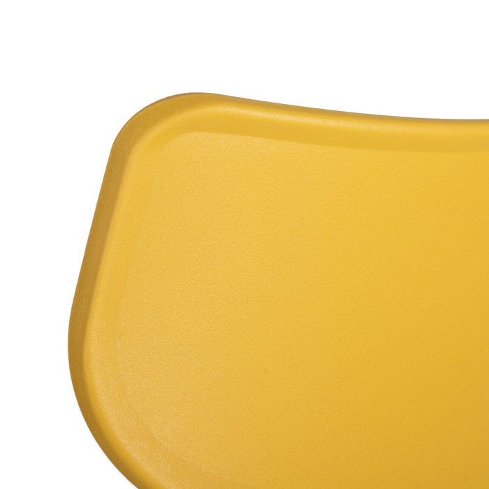 Silla Apilable Amarillo Polipropileno 47 X 41 X 83,50 cm (Set de 4)