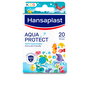 Hansaplast HP AQUAPROTECT KIDS Apósitos 20 u, Apósitos Impermeables al 100% para Niños, 20 Unidades