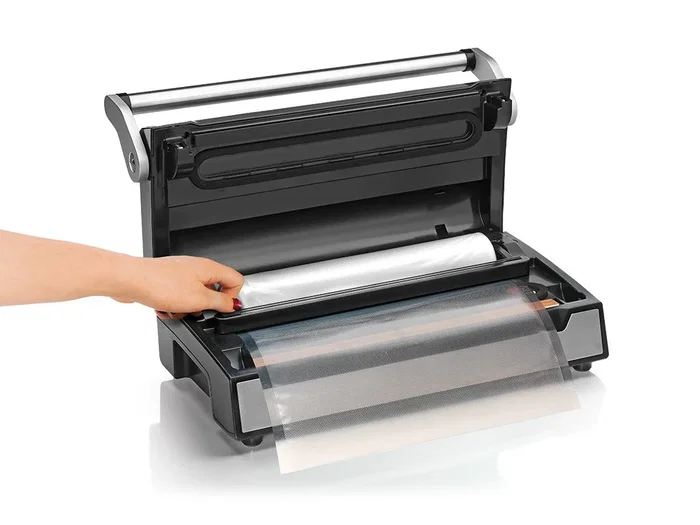 Laica VT3240 Envasadora al vacío Negro, Plata