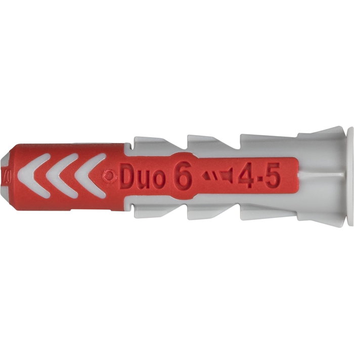Fischer DUOPOWER Taco Universal 6x30 mm, 100 Unidades Fischer DUOPOWER Taco Universal 6x30 mm, 100 Unidades