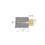 Fischer DUOPOWER 6x30 mm, Caja de 100 unidades
