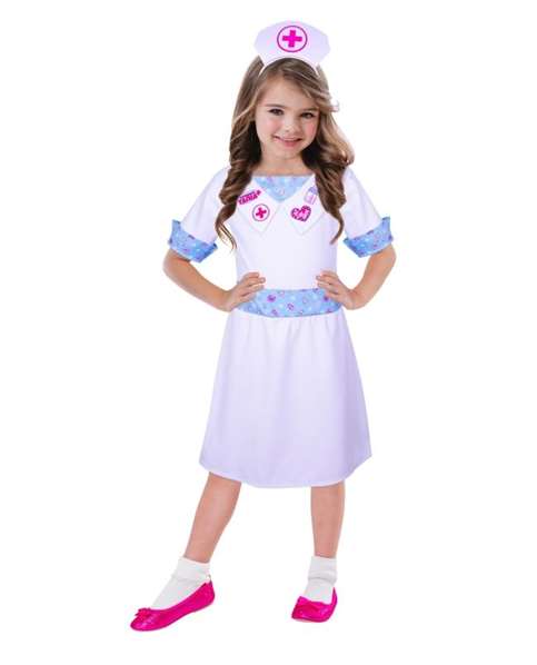 Distroller Disfraz Enfermera Tania 5-6 Años Niña Distroller Disfraz Enfermera Tania 5-6 Años Niña