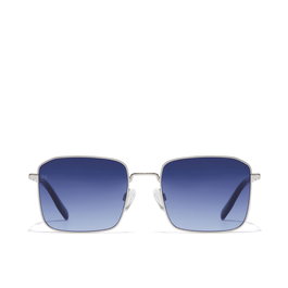 Hawkers IRIS Gafas de Sol Unisex - Silver Blue Denim - Marco Metálico Cuadrado, Lente 47 mm