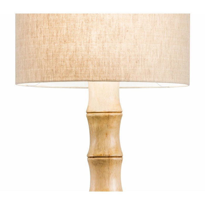 DKD Home Decor Lámpara de Pie de Bambú y Yute Marrón Natural 40x40x150 cm DKD Home Decor Lámpara de Pie de Bambú y Yute Marrón Natural 40x40x150 cm