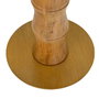 DKD Home Decor Lámpara de Pie de Bambú y Yute Marrón Natural 40x40x150 cm