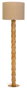 DKD Home Decor Lámpara Pie Oriental Marrón 40 x 150 x 40 cm
