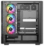 Modecom Volcano AQ500 ARGB Midi Tower Blanca/Negra con Pantalla LCD 6.2"
