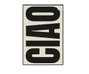 DKD Home Decor Cuadro Lienzo Ciao Pintado a Mano