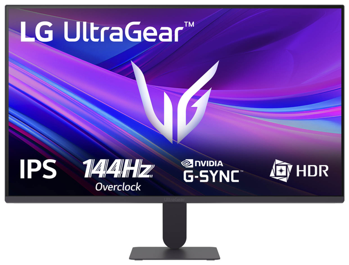 LG Monitor Gaming 27G411A-B 27" (68,6 cm) Full HD (1920x1080) IPS 144Hz 1ms, NVIDIA G-SYNC Compatible, AMD FreeSync, HDR10, Montaje VESA 100x100, Negro