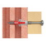 Fischer DuoPower 6x30 S PH TX Juego de tacos y tornillos, 100 unidades