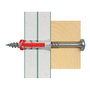 Fischer DuoPower 6x30 S PH TX Juego de tacos y tornillos, 100 unidades