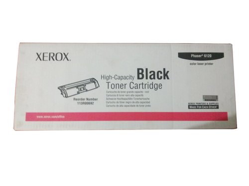 Xerox Tóner Negro Alta Capacidad 113R00692 para Phaser 6115MFP/6120 Xerox Tóner Negro Alta Capacidad 113R00692 para Phaser 6115MFP/6120
