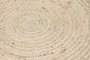 DKD Home Decor Alfombra de Yute Natural 120x120x1,5 cm