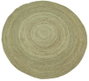DKD Home Decor Alfombra de Yute Natural 120x120x1,5 cm