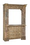 DKD Home Decor Mueble Bar Item Home Natural Teca 66 x 247 x 158 cm