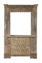 DKD Home Decor Mueble Bar Item Home Natural Teca 66 x 247 x 158 cm