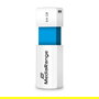 MEDIARANGE USB Stick MR974 64GB USB 2.0 Color Azul y Blanco, Forma Deslizante, 16 MB/s Lectura