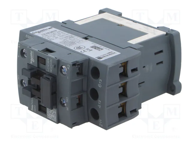 SCHNEIDER ELECTRIC Contactor Easy TeSys LC1E3810BD 38A 24VDC