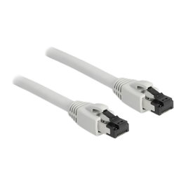 DeLOCK Cable de red Cat8.1 S/FTP 2 m Gris