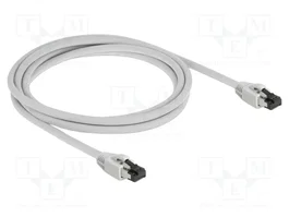 DeLOCK Cable de Red Cat 8.1 S/FTP RJ45 de 2 m Gris