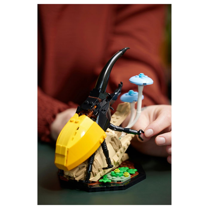 LEGO Ideas Colección de Insectos 21342, Juego de Construcción de 1111 Piezas para Adultos, Modelo para Exponer, Multicolor