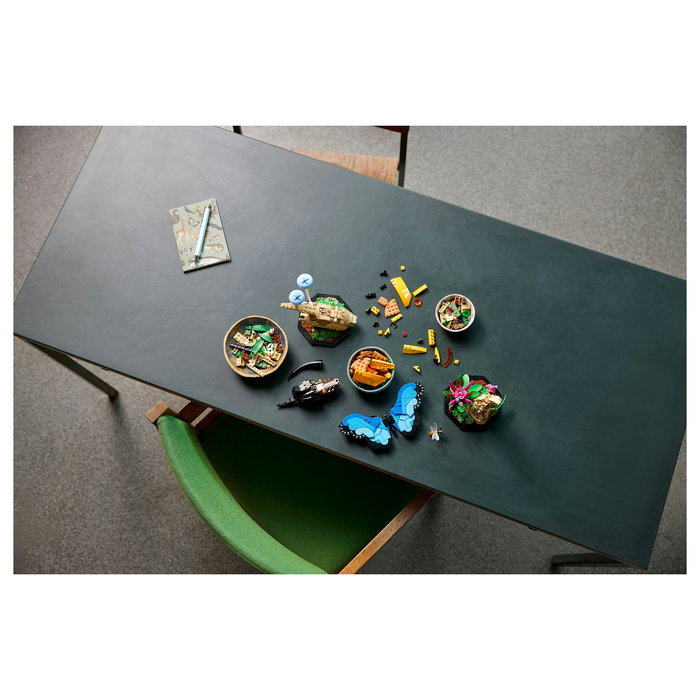 LEGO Ideas Colección de Insectos 21342, Juego de Construcción de 1111 Piezas para Adultos, Modelo para Exponer, Multicolor