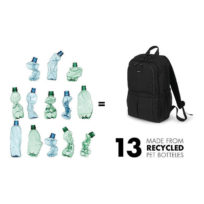 DICOTA Mochila Eco SCALE Notebook-Rucksack