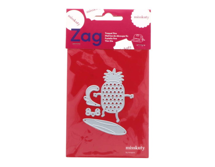 Misskuty Troquel fino ZAG Verano piña 4u.